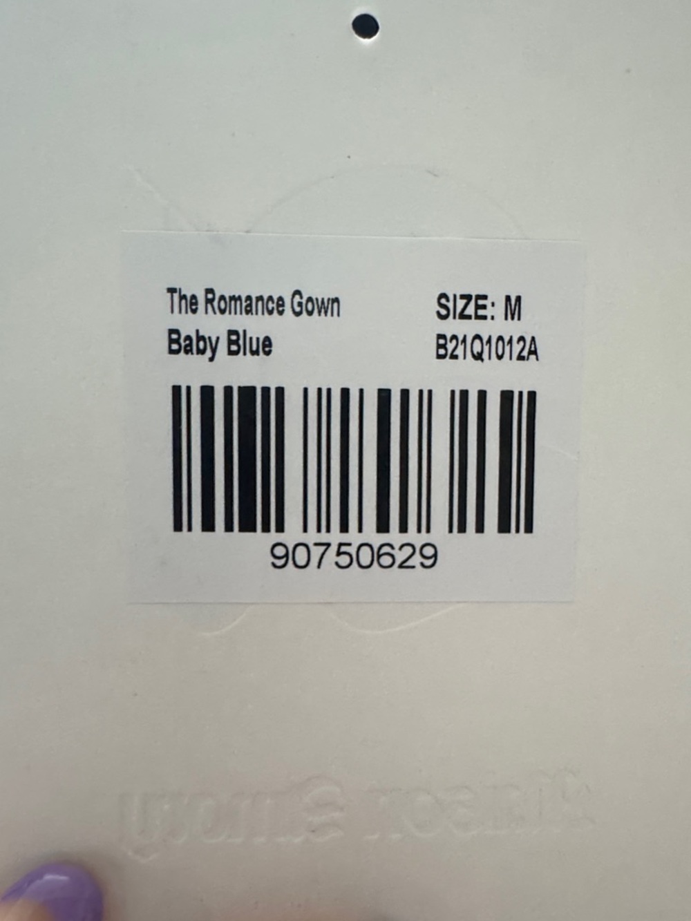 Light Blue Ruffle Maxi Dress - Picture 2 of 16